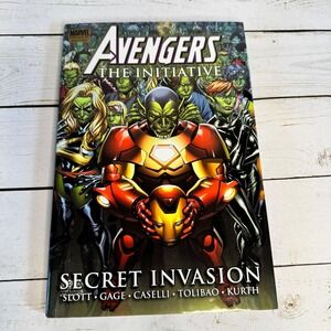 Avengers The Initiative Secret Invasion Marvel HC Graphic Novel 2009 Premiere Ed